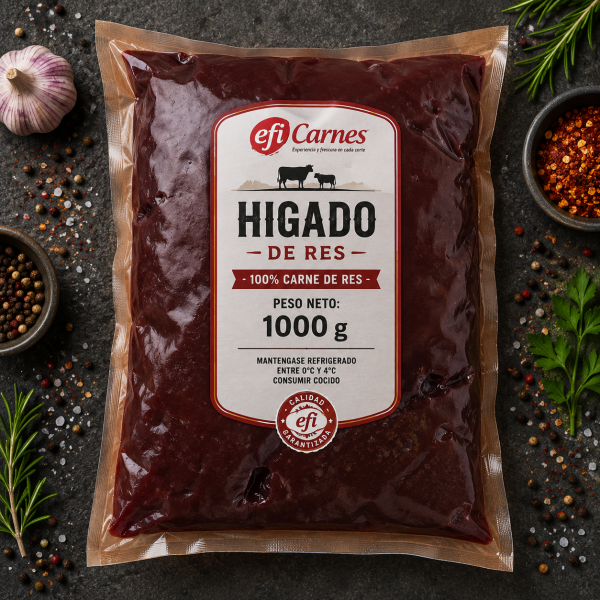 Higado de Res x 1000 gr (734)