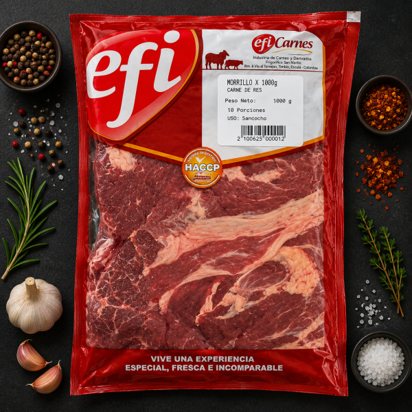 Morrillo de res x 1000 gr (635)