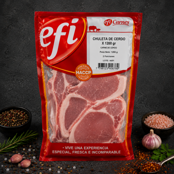 Chuleta de Cerdo x 1200 gr (114)