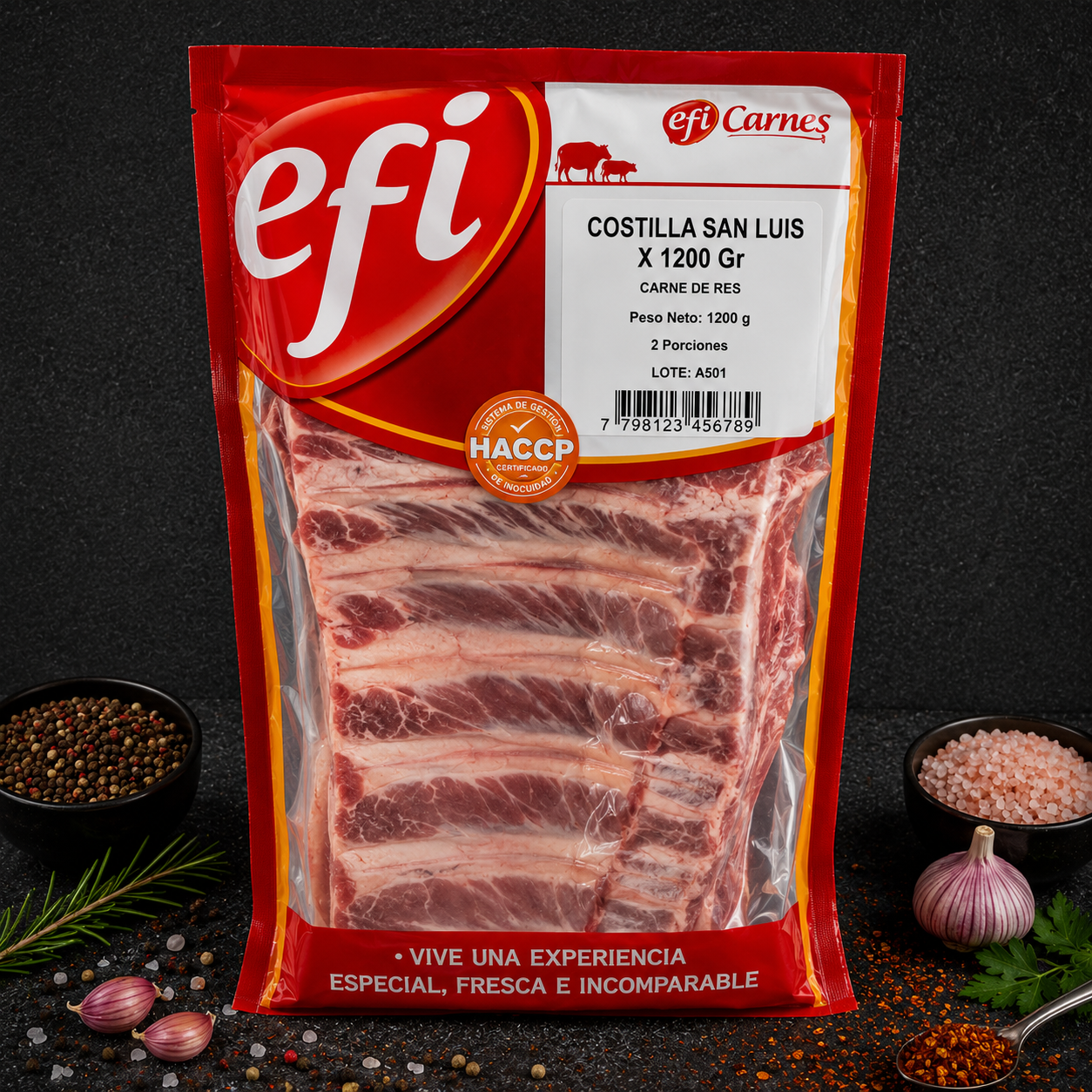Costilla San Luis X 1200Gr