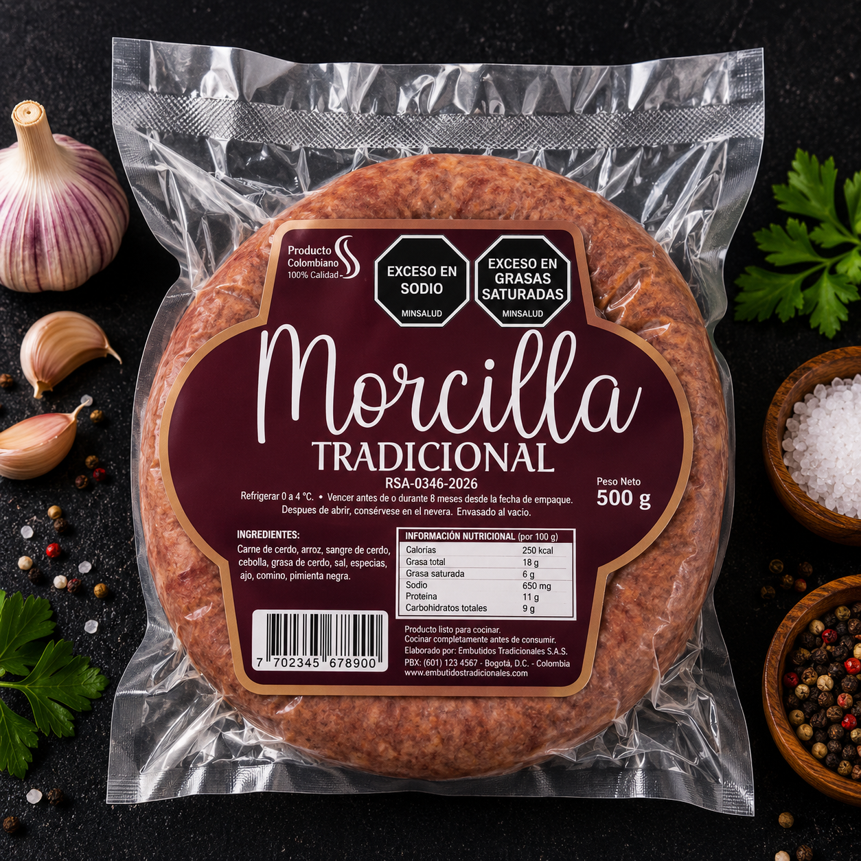 Morcilla tradicional