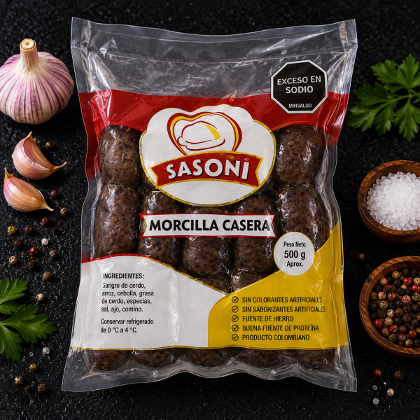Morcillas Coctelera x 500g (780)