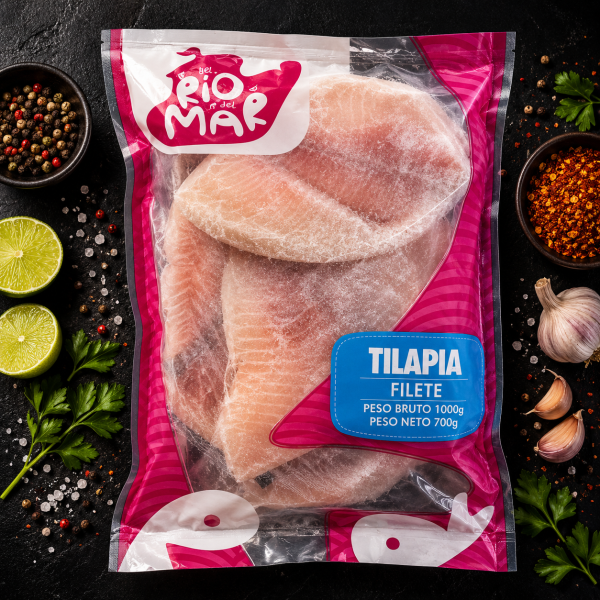 Tilapia filete 1000g (195)
