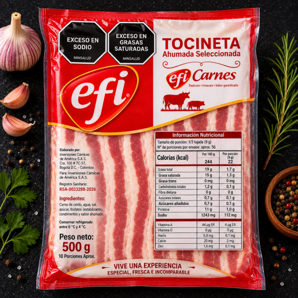 Tocineta 500g (242)