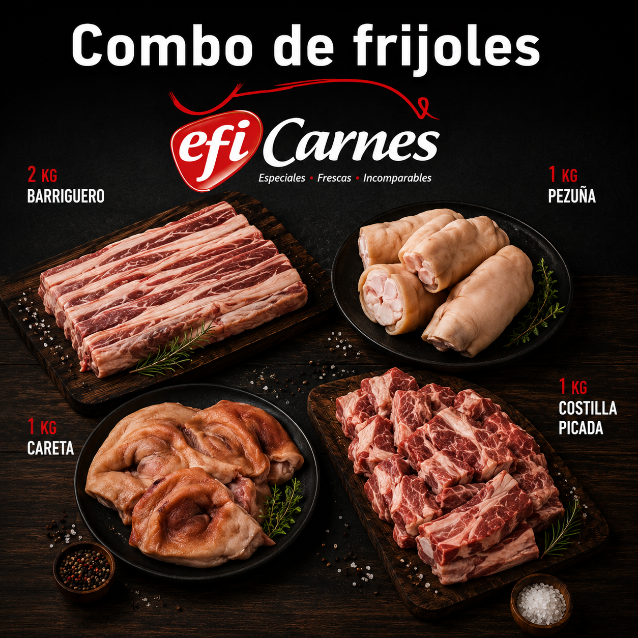 combo frijoles
