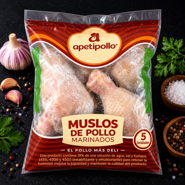 Muslos de pollo 5 unidades (186)